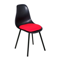 Фотография товара Стул Eames, каркас металл, черный от компании ChiedoCover.