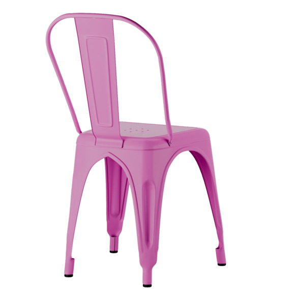 Стул Tolix, розовый Стул Tolix, розовый - фото 4