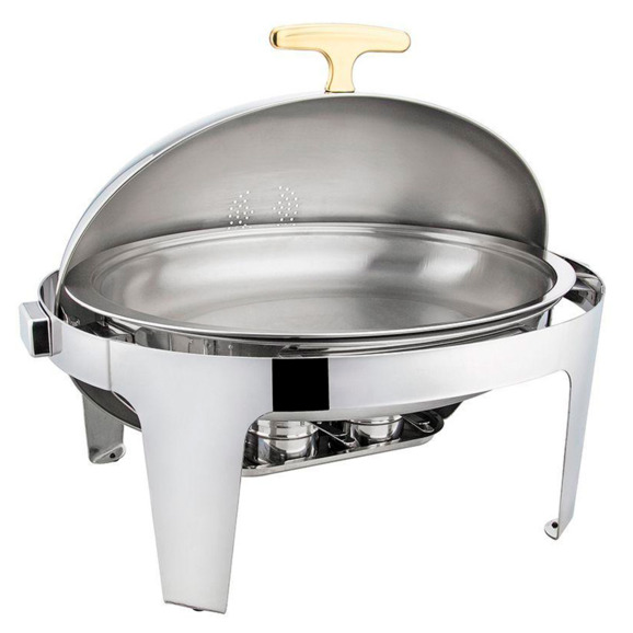 Мармит Aporia, сервировочный овальный с откидной крышкой, 9 л - фото 1