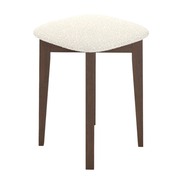 Табурет Серена-1, темный ясень, букле вайт Табурет Серена-1, темный ясень, букле вайт - фото 2