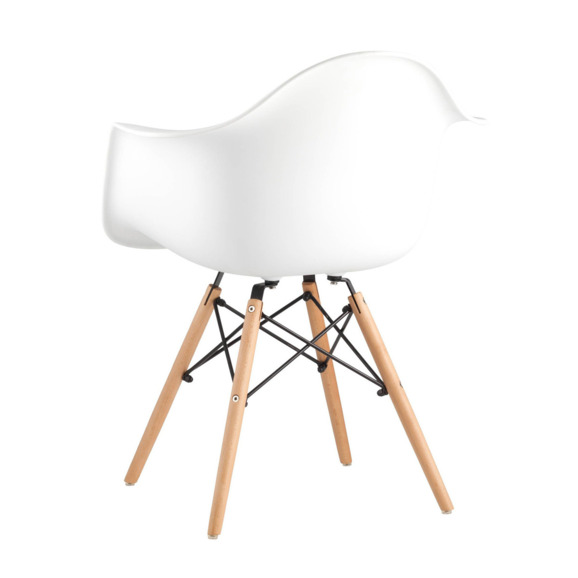 Стул Eames DAW белый - фото 6