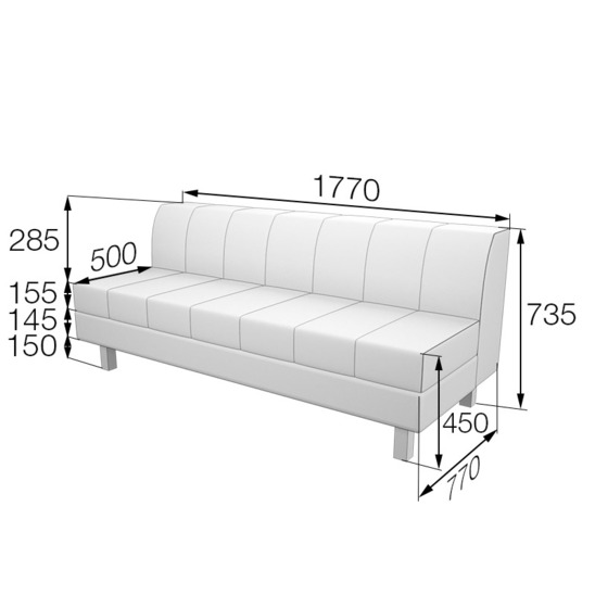 Модульный диван Мерак - фото 11