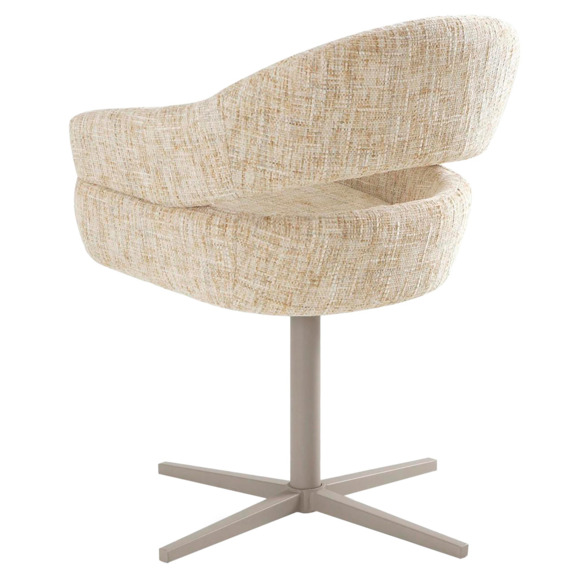 Кресло Teffi, бежевый, светло-серый - фото 4