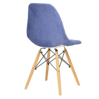 Чехол Е07 на стул Eames, синий