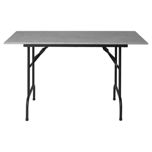 Стол Лидер 1, 1200х600, каркас черный, под бетон, кромка ПВХ, без отбойников - фото 4
