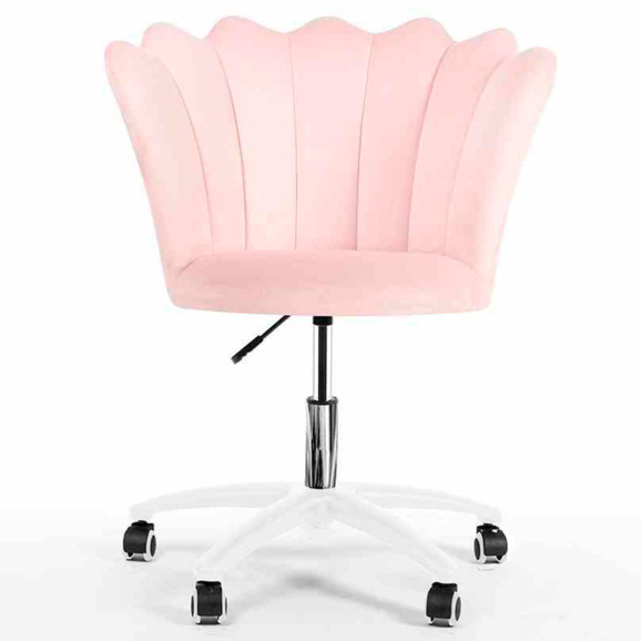 Стул поворотный Aeon, розовый, белый Стул поворотный Aeon, розовый, белый - фото 2