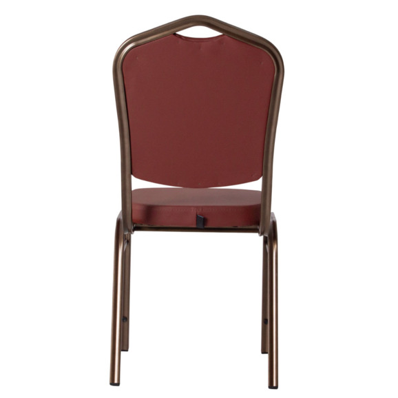 Стул Хит 25, кожзам Нитро Тан, каркас бронза - фото 8