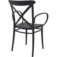 Кресло пластиковое Cross XL, черный