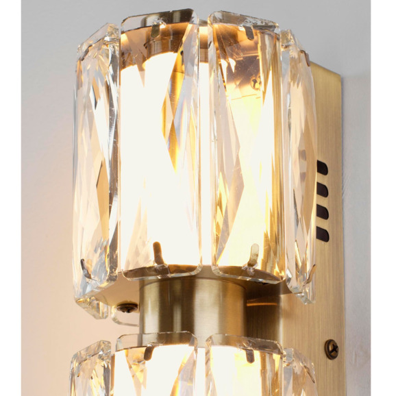 Светильник настенный светодиодный Пьер Призмик, латунь - фото 6