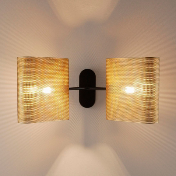 Светильник настенный Грата-2 Металикана, золотой - фото 5