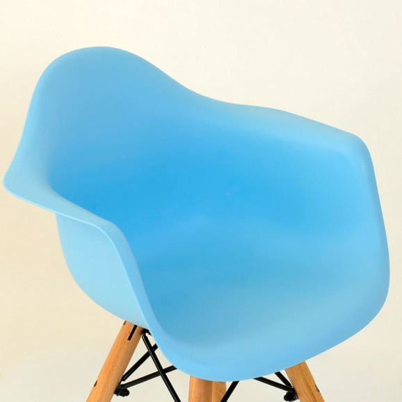Кресло детское N-2 Eames Style цвет голубой - фото 4