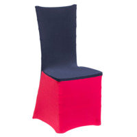 Настоящее фото товара Чехол 52 на стул Кьявари, розовый, произведённого компанией ChiedoCover