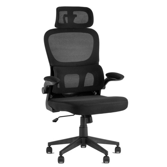 Кресло офисное TopChairs Airone Expert, черный - фото 1