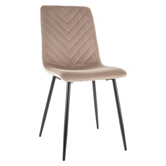Стул кухонный Octa, темно-бежевый, черный - фото 1
