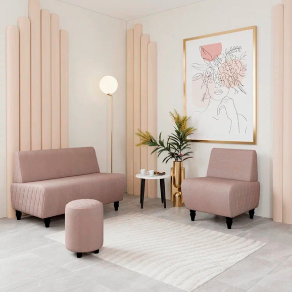 Пуф Тепал, велюр, светло-коричневый - фото 7