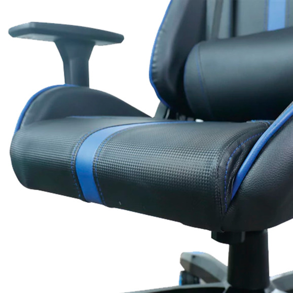 Кресло компьютерное Хаббаб, черный, синий - фото 10