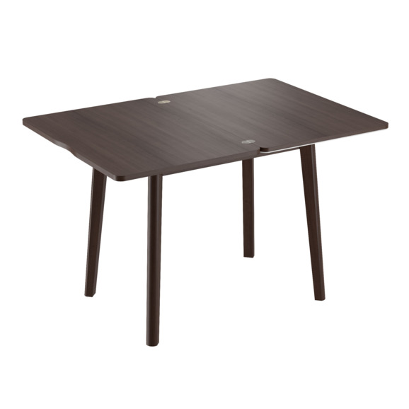 Стол Тион-68, венге, белый - фото 2