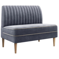 Фотография Диван Nootropic, серый от производителя ChiedoCover, картинка продукции, реальное фото товара Настоящее фото товара Диван Nootropic, серый, произведённого компанией ChiedoCover