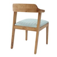 Фотография Стул Roshey, орех натуральный, голубой текстиль Discovery 900 Фотография товара Стул Roshey, орех натуральный, голубой текстиль Discovery 900 от компании ChiedoCover.