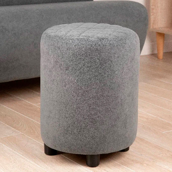 Пуф Тепал, велюр, светло-серый - фото 4