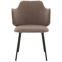 Фотография Стул Джиннет NEW, велюр, капучино Фотография товара Стул Джиннет NEW, велюр, капучино от компании ChiedoCover.