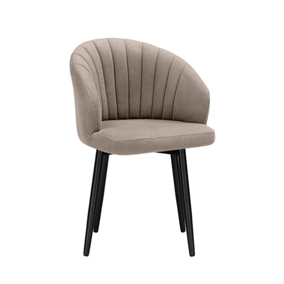 Стул на металлокаркасе Бэнбу крутящийся marseille 16 данс / черный - фото 2