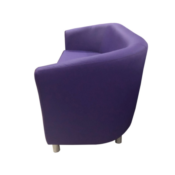 Диван Вейв двухместный, фиолетовый - фото 7