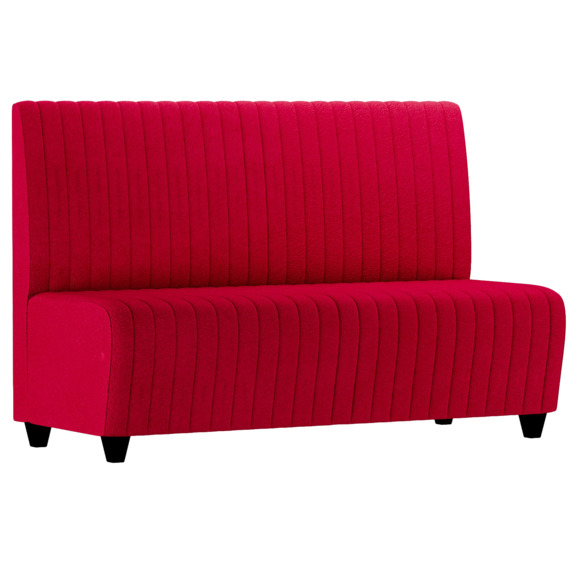 Диван Страйп, велюр veluto lux 38, опоры дерево, морилка черная Диван Страйп, велюр veluto lux 38, опоры дерево, морилка черная - фото 1