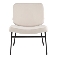 Фотография товара Кресло Abby, велюр молочный от компании ChiedoCover.