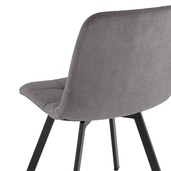 Стул Одди Original Square, велюр, серый - фото 6
