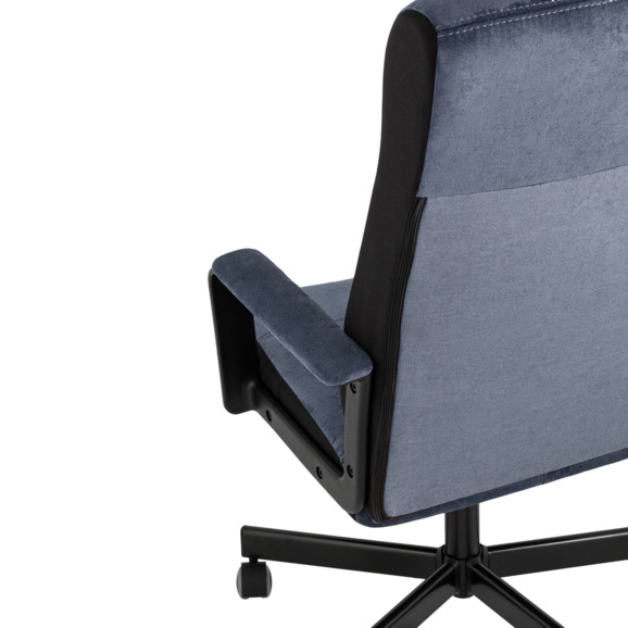 Кресло руководителя TopChairs ST-DOMINGO, темно-синий - фото 6