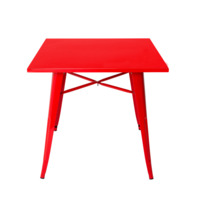 Фотография товара Стол Tolix 800*800, красный от компании ChiedoCover.