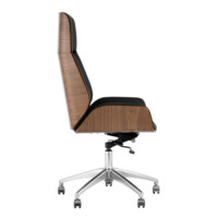 Кресло руководителя TopChairs Crown черное