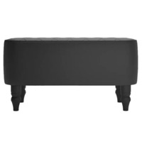 Фотография товара Банкетка Лотик, экокожа, черный от компании ChiedoCover.