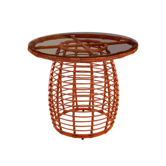 Стол Луро Д930, африканский закат, ротанг - фото 1