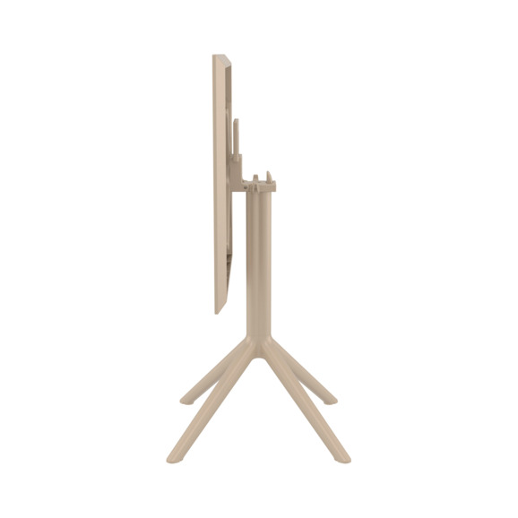 Стол складной Sky Folding Table, 600*600, бежевый - фото 4