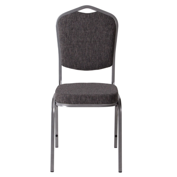 Стул Хит 20, рогожка Меланж 928, каркас серебро - фото 5