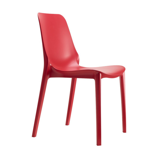 Кресло пластиковое Морело, красный - фото 2
