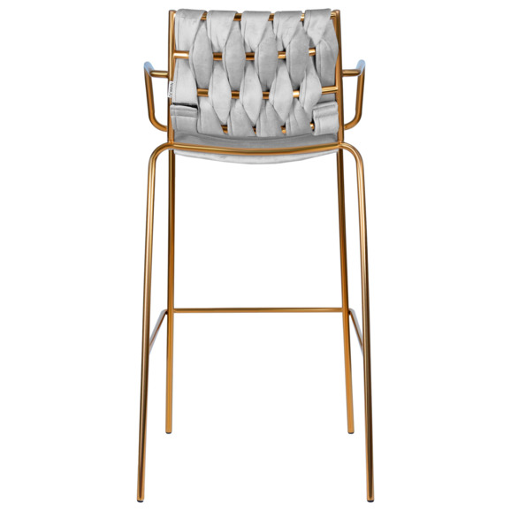 Стул барный Miller gold - фото 4