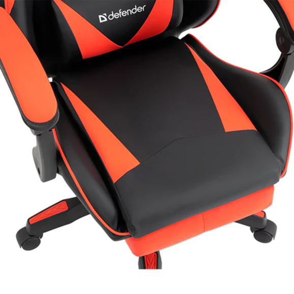 Кресло компьютерное Rumpus, черный, красный - фото 11