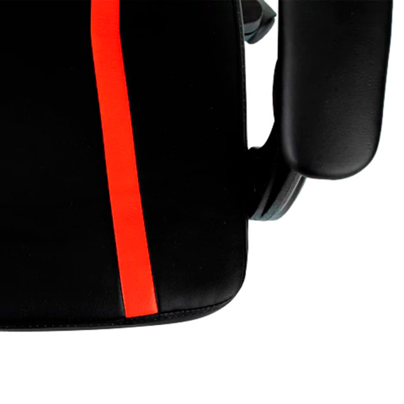 Кресло компьютерное Concord, черный, красный, экокожа - фото 10