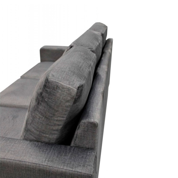 Диван Миа трехместный, серый - фото 4