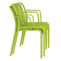 Фотография товара Стул Gorg с подлокотниками, лаймовый от компании ChiedoCover.