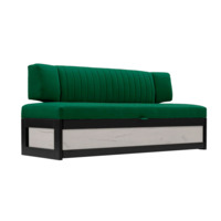 Фотография Диван для кухни Оттион 174 дуб крафт белый, зеленый от производителя ChiedoCover, картинка продукции, реальное фото товара Настоящее фото товара Диван для кухни Оттион 174 дуб крафт белый, зеленый, произведённого компанией ChiedoCover