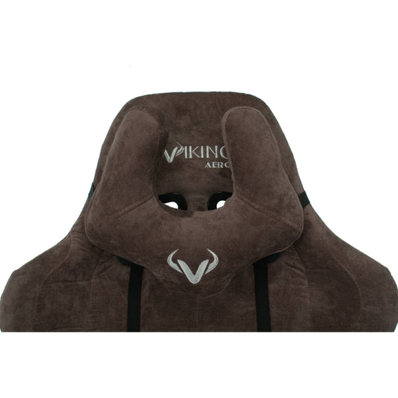 Кресло игровое Бюрократ Viking Knight LT10 Fabric коричневый - фото 7