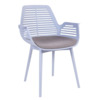 Стул пластиковый Майдо, голубой