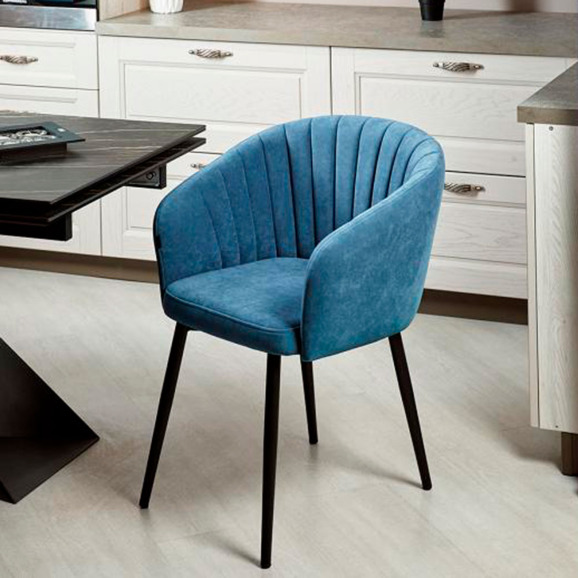 Стул на металлокаркасе Моншау крутящийся velutto 46 / черный Стул на металлокаркасе Моншау крутящийся velutto 46 / черный - фото 9