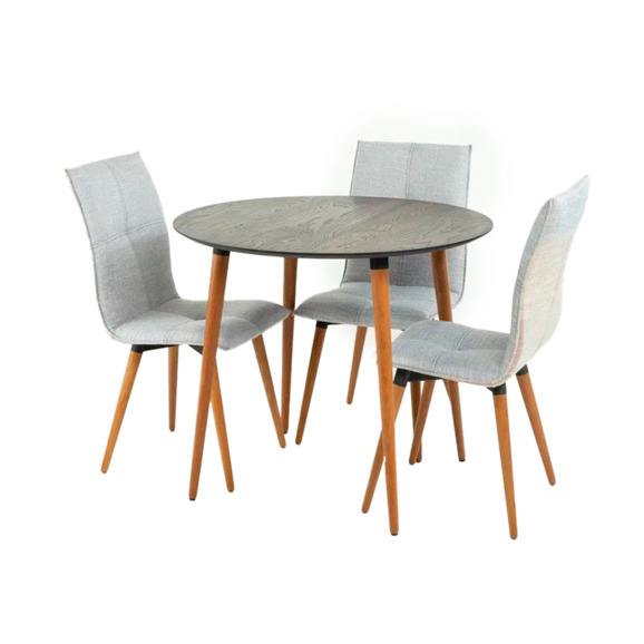 Стол круглый D900, графит Стол круглый D900, графит - фото 4