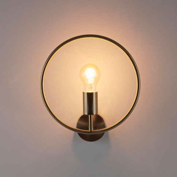 Светильник настенный Крейс Сахара, золотой - фото 2