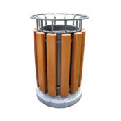 Фотография товара Урна для мусора уличная гранитная, коричневая от компании ChiedoCover.